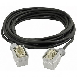 DAP FP0110 Power Multicable 6-pin male-female, 6 x 1.5 mm²